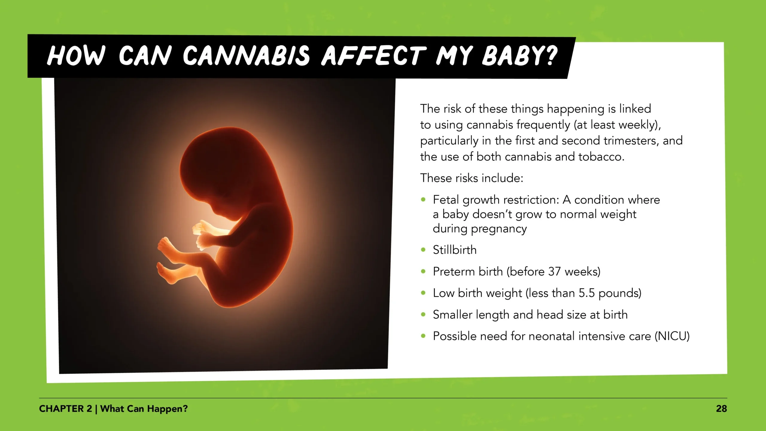 Pregnant women lesson 1 slide 28