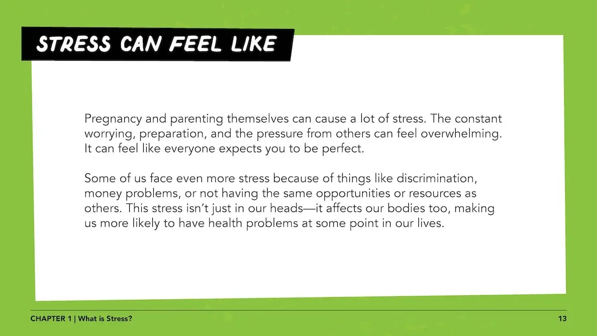 Pregnant women lesson 2 page 13